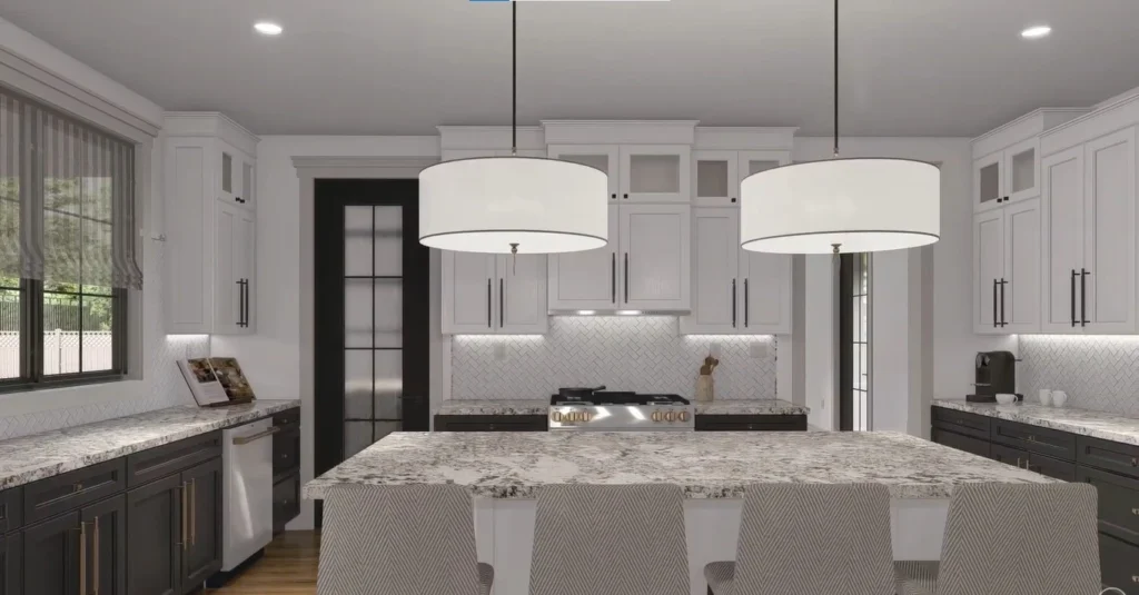Colonial Homes kitchen