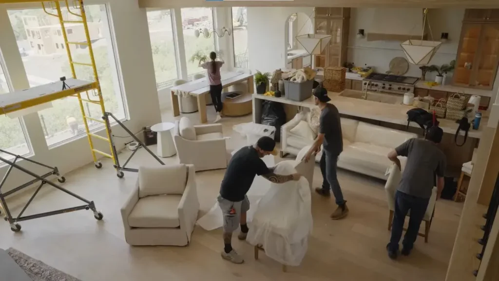 renovation with team