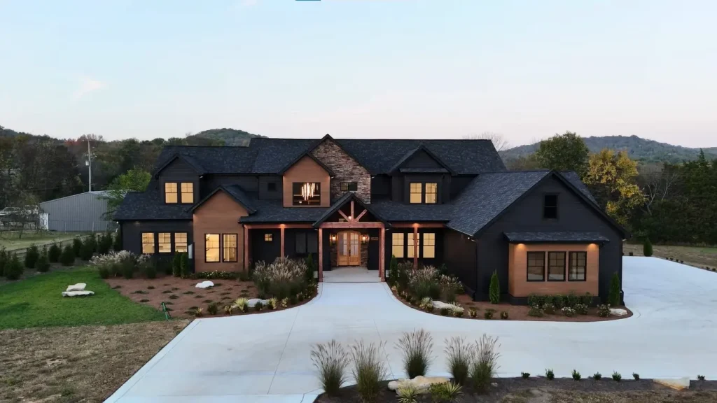 two level story house